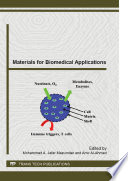Materials for biomedical applications : special topic volume with invited peer reviewed papers only [E-Book] /