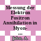 Messung der Elektron Positron Annihilation in Myon- Paare an der Z'neutral'- Resonanz.