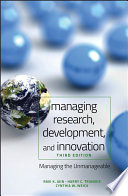 Managing research, development and innovation : managing the unmanageable [E-Book] /