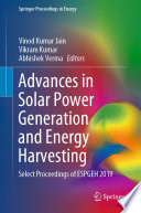 Advances in Solar Power Generation and Energy Harvesting [E-Book] : Select Proceedings of ESPGEH 2019 /