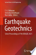 Earthquake Geotechnics [E-Book] : Select Proceedings of 7th ICRAGEE 2021 /