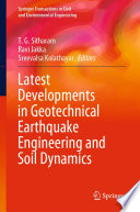 Latest Developments in Geotechnical Earthquake Engineering and Soil Dynamics [E-Book] /