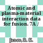 Atomic and plasma-material interaction data for fusion. 7A /