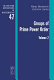 Groups of Prime Power Order: Volume 2: Berkovich, Yakov; Janko, Zvonimir: Groups of Prime Power Order [E-Book] /