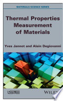 Thermal properties measurement of materials [E-Book] /