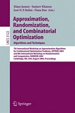 Approximation, Randomization and Combinatorial Optimization. Algorithms and Techniques [E-Book] : 7th International Workshop on Approximation Algorithms for Combinatorial Optimization Problems, APPROX 2004 and 8th International Workshop on  /