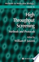 High Throughput Screening [E-Book] : Methods and Protocols /
