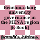Benchmarking university governance in the MENA region [E-Book] /