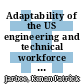 Adaptability of the US engineering and technical workforce : proceedings of a conference [E-Book] /