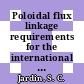 Poloidal flux linkage requirements for the international thermonuclear experimental reactor.