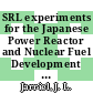 SRL experiments for the Japanese Power Reactor and Nuclear Fuel Development Corporation : [E-Book]