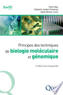 Principes des techniques de biologie moléculaire et génomique [E-Book] /