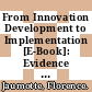 From Innovation Development to Implementation [E-Book]: Evidence from the Community Innovation Survey /