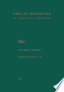 Mo Molybdenum [E-Book] /