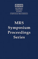 Materials issues for tunable RF and microwave devices : symposium held November 30 - December 2, 1999, Boston, Massachusetts /