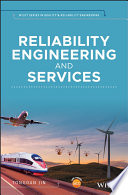 Reliability engineering and services [E-Book] /