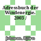 Adressbuch der Windenergie. 2003 /