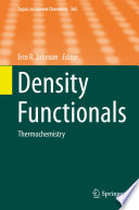 Density Functionals [E-Book] : Thermochemistry /