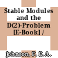 Stable Modules and the D(2)-Problem [E-Book] /