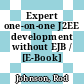 Expert one-on-one J2EE development without EJB / [E-Book]