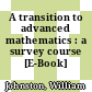 A transition to advanced mathematics : a survey course [E-Book] /