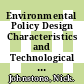 Environmental Policy Design Characteristics and Technological Innovation [E-Book]: Evidence from Patent Data /