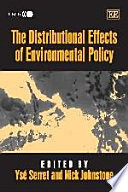 The Distributional Effects of Environmental Policy [E-Book] /