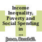 Income Inequality, Poverty and Social Spending in Japan [E-Book] /