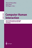 Computer Human Interaction [E-Book] : 6th Asia Pacific Conference, APCHI 2004, Rotorua, New Zealand, June 29-July 2, 2004, Proceedings /