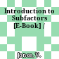 Introduction to Subfactors [E-Book] /