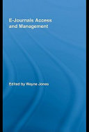 E-journals access and management /