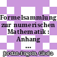 Formelsammlung zur numerischen Mathematik : Anhang Fortran IV Programme /