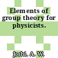 Elements of group theory for physicists.
