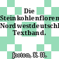 Die Steinkohlenfloren Nordwestdeutschlands. Textband.