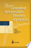 Extended Irreversible Thermodynamics [E-Book] /