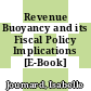 Revenue Buoyancy and its Fiscal Policy Implications [E-Book] /