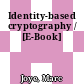 Identity-based cryptography / [E-Book]