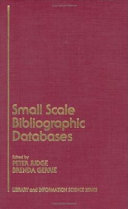 Small scale bibliographic databases /