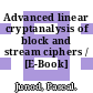 Advanced linear cryptanalysis of block and stream ciphers / [E-Book]