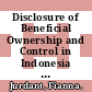 Disclosure of Beneficial Ownership and Control in Indonesia [E-Book]: Legislative and Regulatory Policy Options for Sustainable Capital Markets /