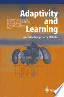 Adaptivity and Learning [E-Book] : An Interdisciplinary Debate /