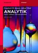 Analytik : Daten, Formeln, Übungsaufgaben [E-Book] /