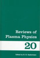 Reviews of plasma physics. 20 /