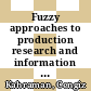 Fuzzy approaches to production research and information management. Part two [E-Book] /