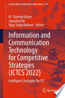 Information and Communication Technology for Competitive Strategies (ICTCS 2022) [E-Book] : Intelligent Strategies for ICT /