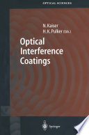 Optical Interference Coatings [E-Book] /