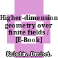 Higher-dimensional geometry over finite fields / [E-Book]