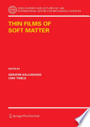 Thin Films of Soft Matter [E-Book] /
