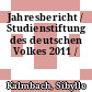 Jahresbericht / Studienstiftung des deutschen Volkes 2011 /