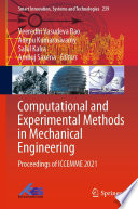 Computational and Experimental Methods in Mechanical Engineering [E-Book] : Proceedings of ICCEMME 2021 /